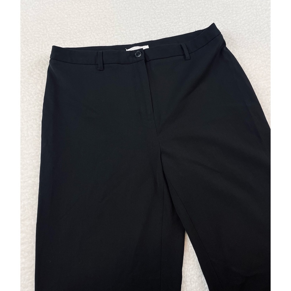 CHARTER CLUB • Black Katherine Fit Full Length Trouser Pants, 4P - Picture 10 of 10
